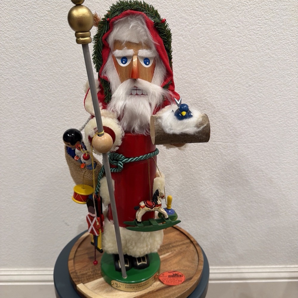Steinbach Father Christmas Nutcracker The Christmas Legends Ltd Ed Signed ES645